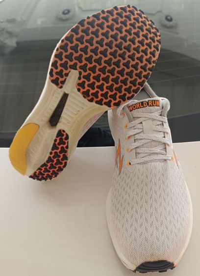 ขาบถูก รองเท้าวิ่ง World Run size 40/250cm เบามากนิ่มเด้ง ใส่สบายมาก ของแท้ 100% รูปที่ 6