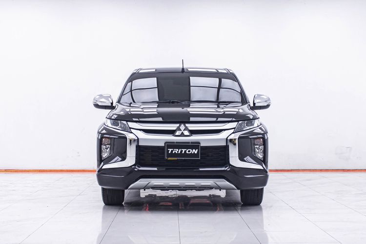 Mitsubishi Triton 2021 2.5 GLX Pickup ดีเซล ไม่ติดแก๊ส เกียร์ธรรมดา ดำ รูปที่ 4