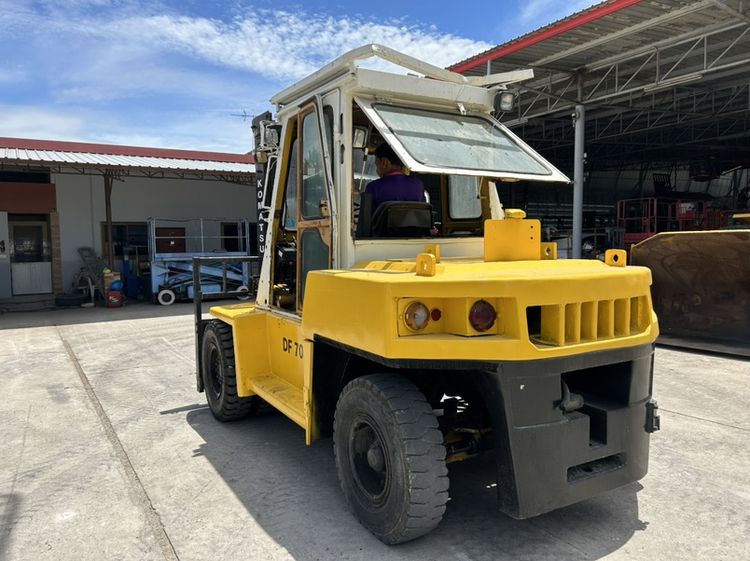 รถฟอร์คลิฟท์ KOMATSU รุ่น DF70 ขนาด 7 ตัน ยกสูง 3 เมตร งาสไลด์ รถเก่านอก รูปที่ 10