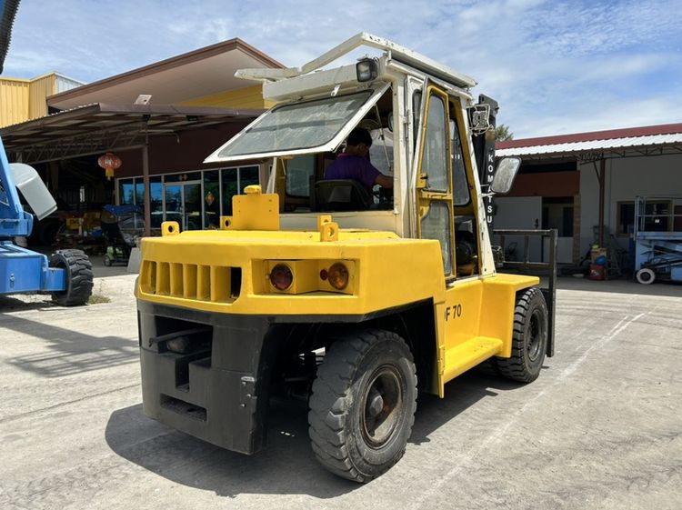 รถฟอร์คลิฟท์ KOMATSU รุ่น DF70 ขนาด 7 ตัน ยกสูง 3 เมตร งาสไลด์ รถเก่านอก รูปที่ 8