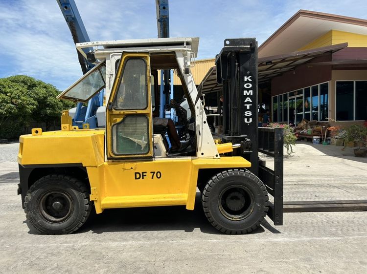 รถฟอร์คลิฟท์ KOMATSU รุ่น DF70 ขนาด 7 ตัน ยกสูง 3 เมตร งาสไลด์ รถเก่านอก รูปที่ 7