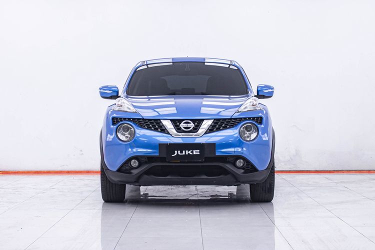 Nissan Juke 2016 1.6 V Utility-car เบนซิน ไม่ติดแก๊ส เกียร์อัตโนมัติ น้ำเงิน รูปที่ 4