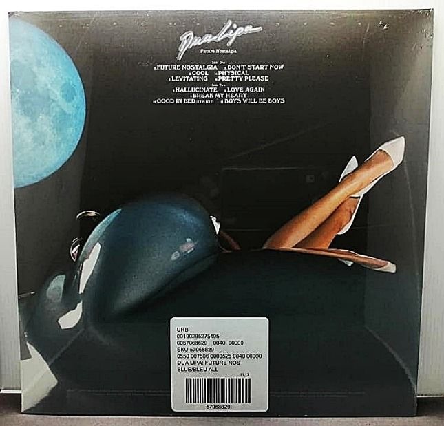 ขายแผ่นเสียง Dua Lipa ชุด Future UO Exclusive Limited Edition 1LP Blue Vinyl มือ 1 ครับ รูปที่ 4