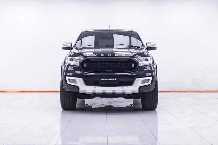 Ford Everest 2017 2.2 Titanium Plus Utility-car ดีเซล ไม่ติดแก๊ส เกียร์อัตโนมัติ ดำ รูปที่ 4