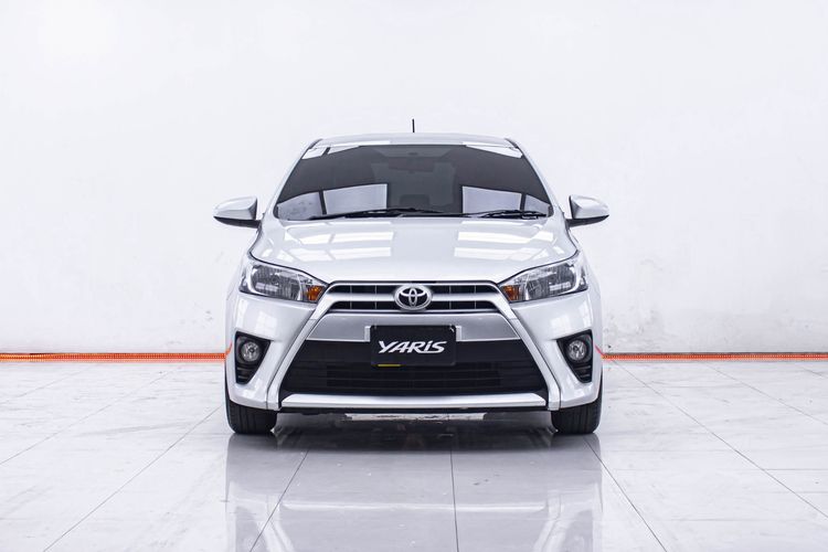 Toyota Yaris 2017 1.2 E Sedan เบนซิน ไม่ติดแก๊ส เกียร์อัตโนมัติ เทา รูปที่ 4