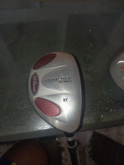 ชุดไม้กอล์ฟพร้อมถุง มีเหล็ก ยี่ห้อDaiwa มีหัวไม้อีก3อัน ยี่ห้อ Wilson กับ TaylorMade พร้อมถุง ยี่ห้อ Yonexใช้ได้ทุกช่อง ขายตามสภาพ รูปที่ 9