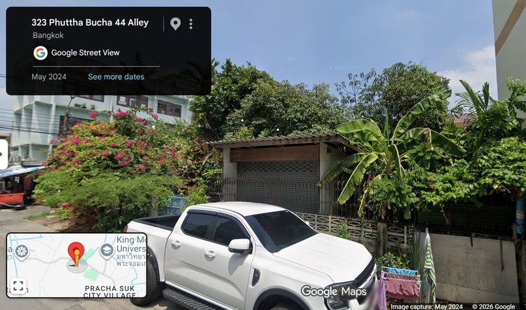 ให้เช่าที่ดิน 30 ตร.ว. ถนนพุทธบูชา ซ. 44 บางมด ทุ่งครุ กทม
