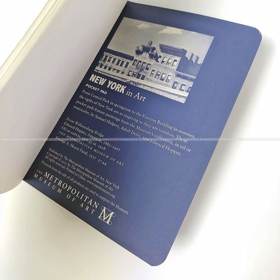 The Metropolitan Museum of Art Pocket Pad สมุดโน้ตพกพา The Met Museumของแท้จากนิวยอร์ก สภาพดีมาก หายาก สภาพสะสม รูปที่ 4