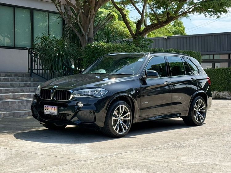 BMW X5 2016 3.0 xDrive30d M Sport 4WD Utility-car ดีเซล ไม่ติดแก๊ส เกียร์อัตโนมัติ ดำ รูปที่ 4