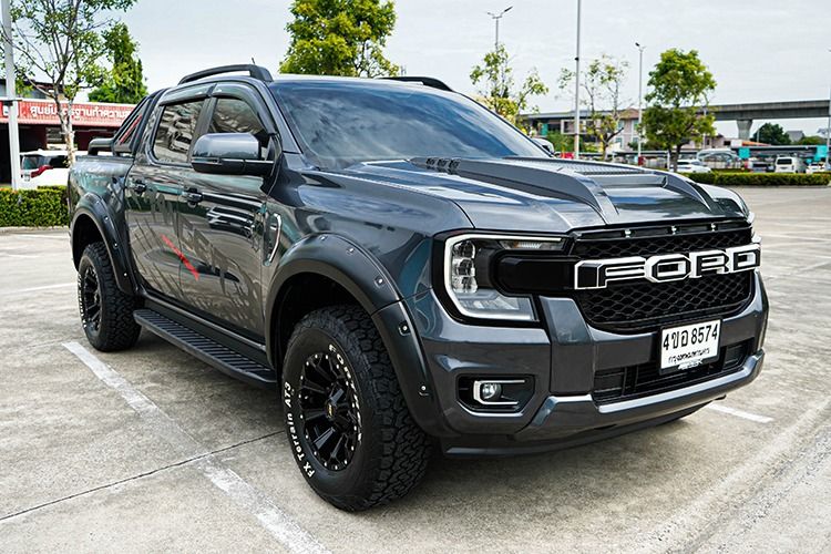 Ford Ranger 2023 2.0 Hi-Rider XLS Pickup ดีเซล ไม่ติดแก๊ส เกียร์อัตโนมัติ ดำ รูปที่ 3