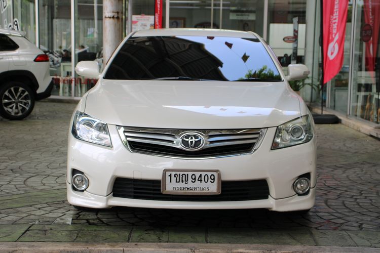 Toyota Camry 2011 2.4 Hybrid Sedan ไฮบริด ไม่ติดแก๊ส เกียร์อัตโนมัติ ขาว รูปที่ 2