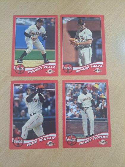 Bestball cards from Coca cola SF.