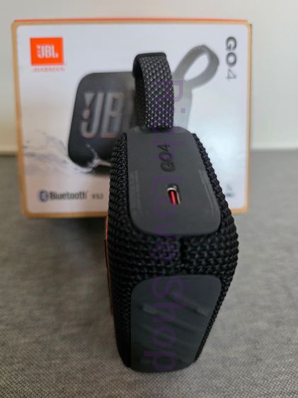 ลำโพงพกพา JBL Go 4 ของแท้(Mahajak) สีดำ รูปที่ 5