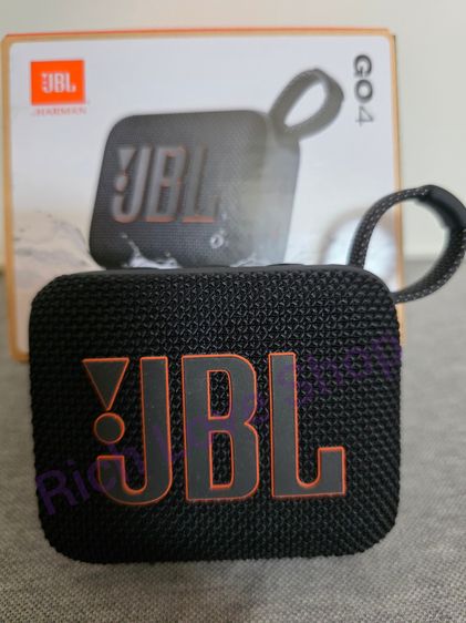 ลำโพงพกพา JBL Go 4 ของแท้(Mahajak) สีดำ รูปที่ 2