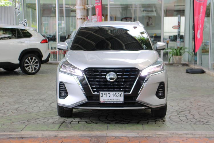 Nissan Kicks 2022 1.2 V Utility-car ไฟฟ้า ไม่ติดแก๊ส เกียร์อัตโนมัติ เทา รูปที่ 2