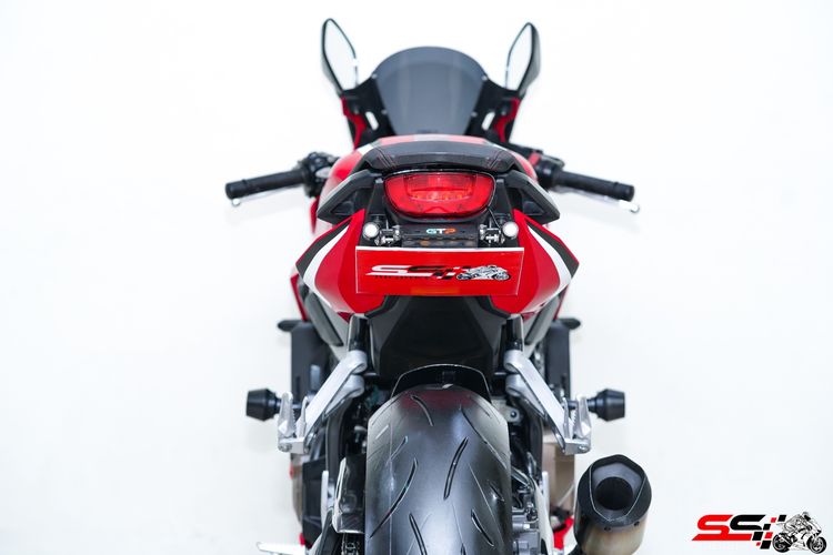 HONDA CBR 650R สีแดง ปี2019 วิ่งน้อย 3,500km ไมล์แท้ มือเดียว ท่อ FIRETORCH ไทเทเนียม รถสวยมาก รูปที่ 6