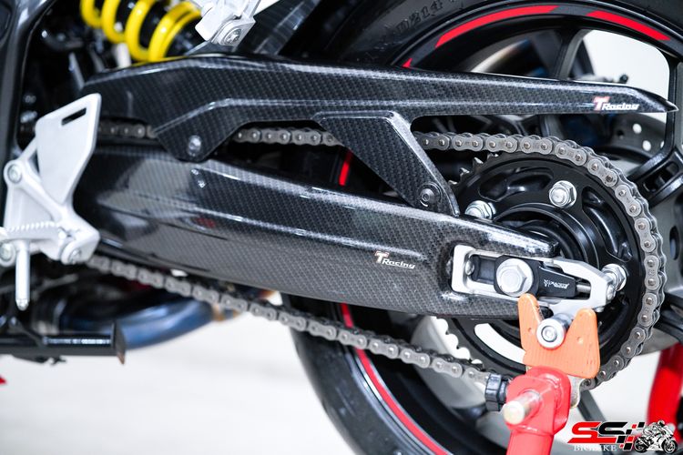 HONDA CBR 650R สีแดง ปี2019 วิ่งน้อย 3,500km ไมล์แท้ มือเดียว ท่อ FIRETORCH ไทเทเนียม รถสวยมาก รูปที่ 11