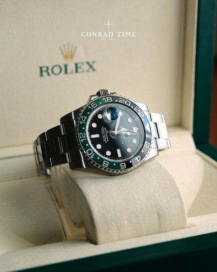 Rolex GMT-Master II 126720VTNR  Sprite Black Dial Oyster Steel 2022 40mm. Fullset 