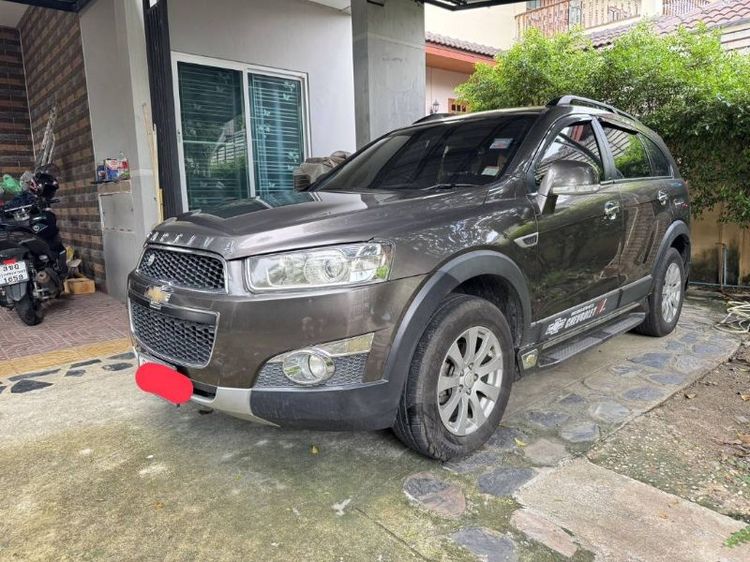 Chevrolet Captiva 2013 2.4 LS Utility-car เบนซิน LPG เกียร์อัตโนมัติ น้ำตาล รูปที่ 2