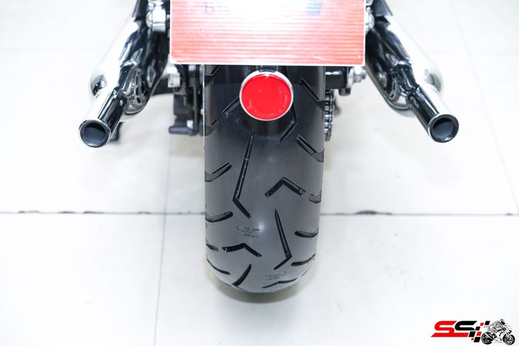 Triumph Bonneville T120 สีดำ ปี2022 วิ่งน้อย 7,400km ไมล์แท้ เบรค brembo มือเดียวสภาพป้ายแดง รถสวยมาก รูปที่ 14