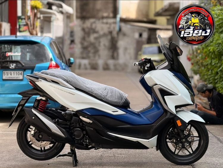 Forza350 สีขาว-น้ำเงินปี64/2024 รถบ้านใช้งานเอง รูปที่ 6