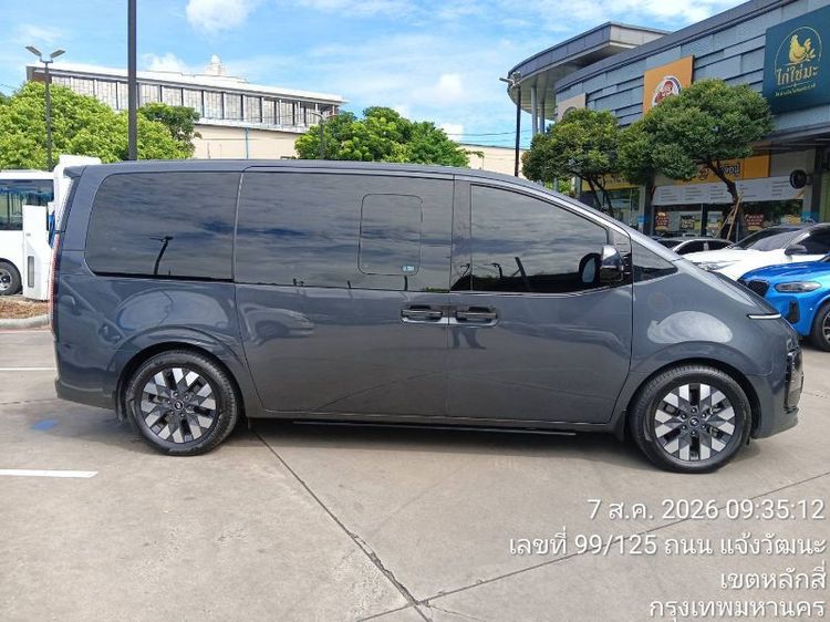 Hyundai Staria 2024 2.2 Trend S Utility-car ดีเซล ไม่ติดแก๊ส เกียร์อัตโนมัติ เทา รูปที่ 4
