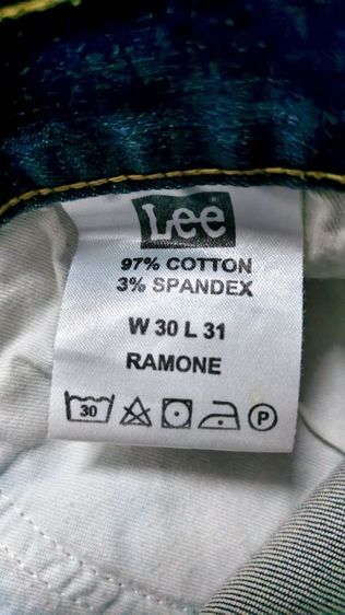 กางเกงยีนส์ Lee รุ่น Ramone — W30 L31 — ของแท้ สภาพดี รูปที่ 4
