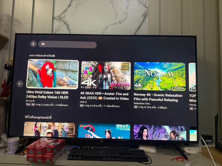 ￼TCL ทีวี 55 นิ้ว 4K Mini QLED Google TV รุ่น 55Q6C รูปที่ 8