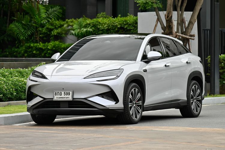 BYD Sealion 7 2025 AWD Performance Utility-car ไฟฟ้า ไม่ติดแก๊ส เกียร์อัตโนมัติ เทา
