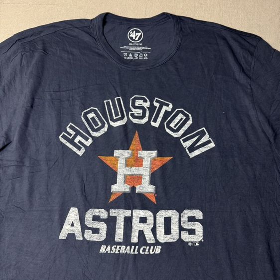เสื้อยืด 47 x Houston Astros ผ้านิ่มดีมาก Size XXL