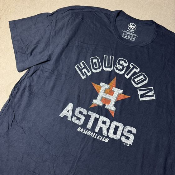 เสื้อยืด 47 x Houston Astros ผ้านิ่มดีมาก Size XXL รูปที่ 7