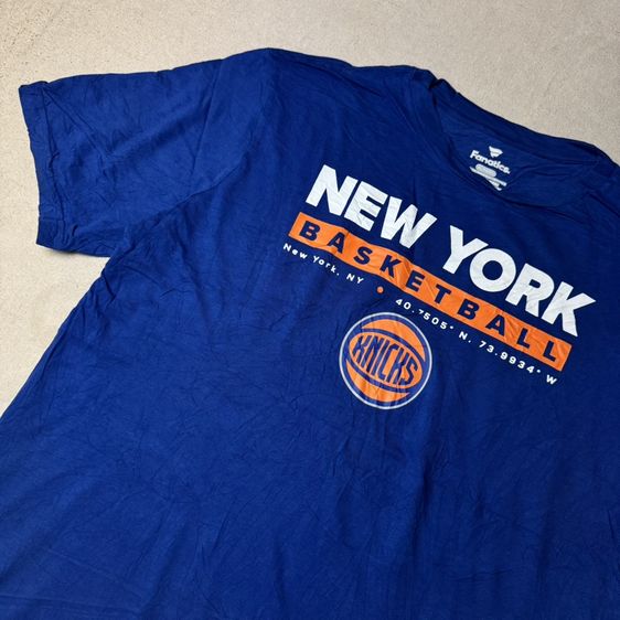 เสื้อยืด Fanatics x New York Basketball Size XL รูปที่ 3