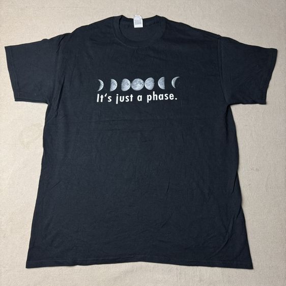 เสื้อยืด It’s just a Phase Size L รูปที่ 3