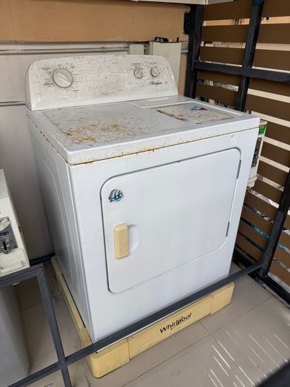 WHIRLPOOL เครื่องอบผ้า พร้อมกล่องหยอดเหรียญ รุ่น 3LWED4705FW ขนาด 10.5 กก.