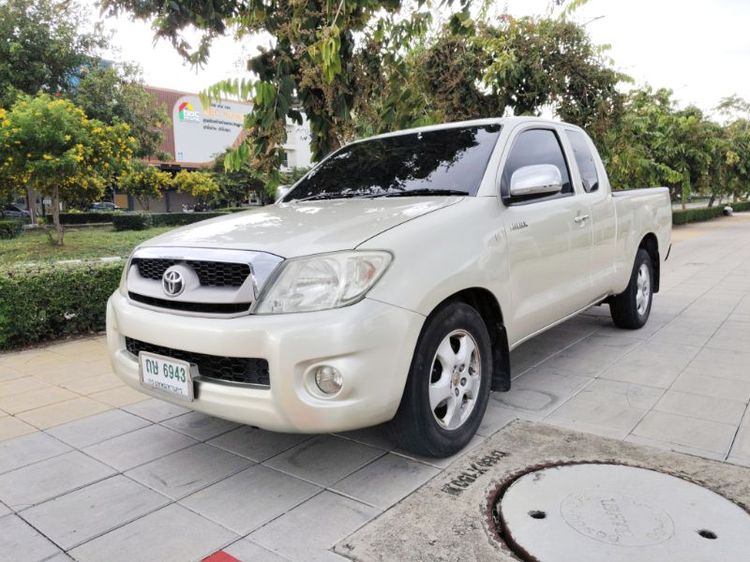 Toyota Hilux Vigo 2010 2.7 G Pickup เบนซิน NGV เกียร์อัตโนมัติ บรอนซ์เงิน รูปที่ 2