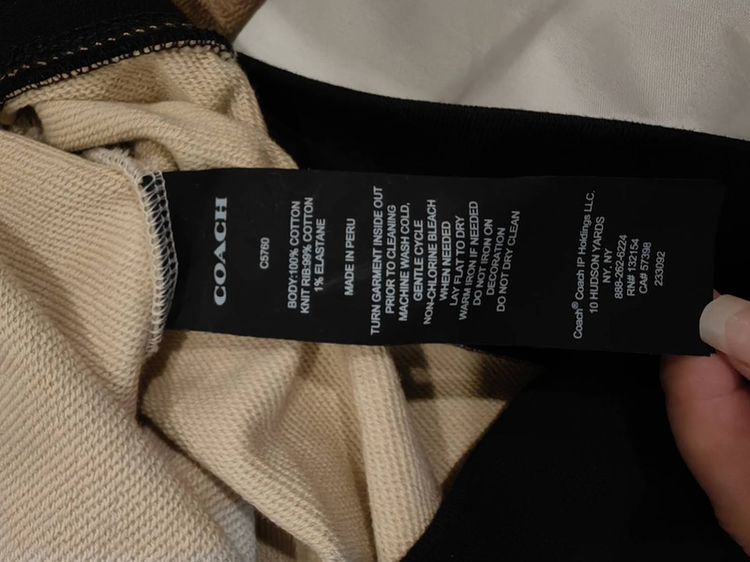 เสื้อเสว๊ตเตอร์ coach รูปที่ 5