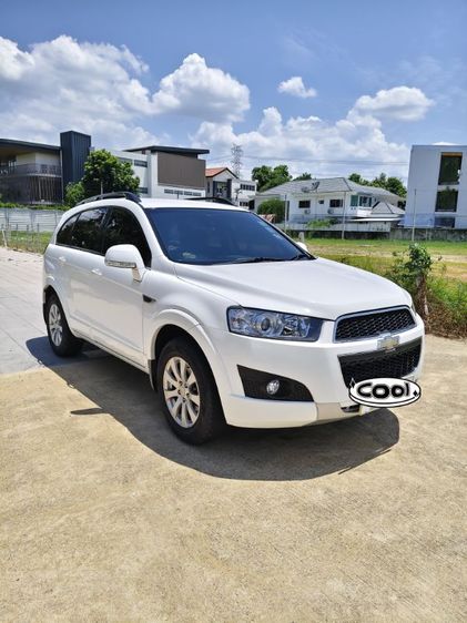 รถ Chevrolet Captiva 2.0 LSX สี ขาว