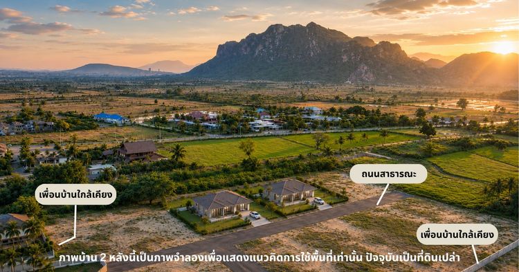 ที่ดินชะอำ 128 ตร.ว. ใกล้หาดบางเกตุ เจ้าของขายเอง 750,000 บาท รูปที่ 2