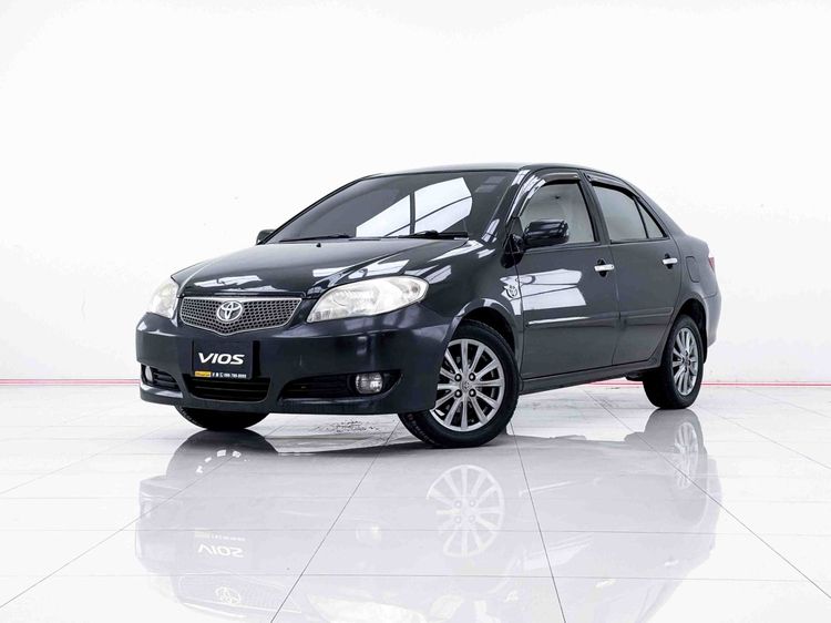 Toyota Vios 2004 1.5 S Sedan เบนซิน ไม่ติดแก๊ส เกียร์อัตโนมัติ ดำ