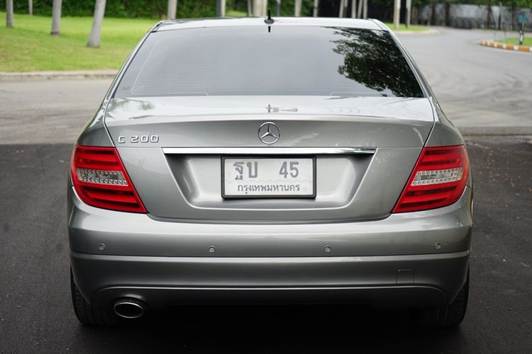 Mercedes-Benz C-Class 2012 C200 CGI Sedan เบนซิน ไม่ติดแก๊ส เกียร์อัตโนมัติ เทา รูปที่ 3