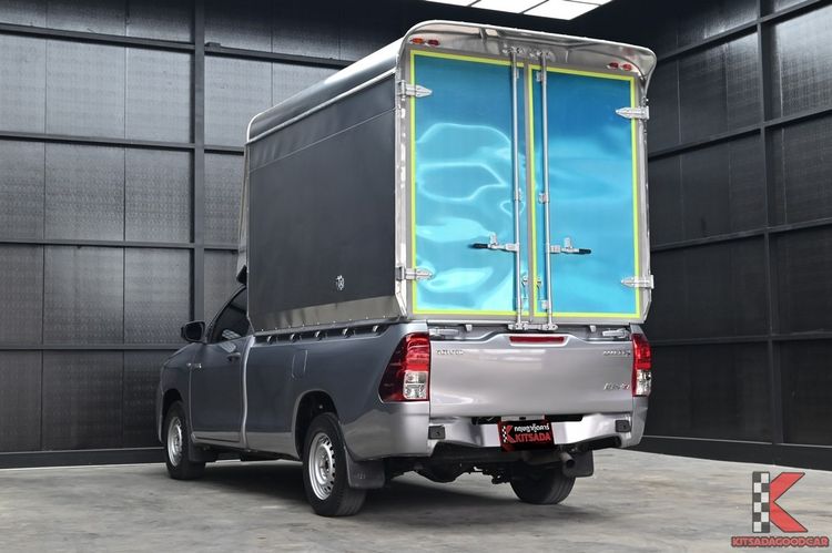 Toyota Hilux Revo 2022 2.4 Entry Pickup ดีเซล ไม่ติดแก๊ส เกียร์ธรรมดา บรอนซ์เงิน รูปที่ 3