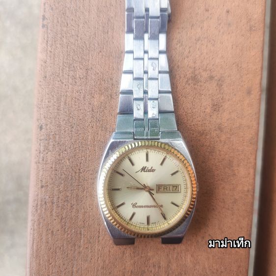 Mido Commander Automatic Day-Date Vintage Swiss Made (หน้าจอเพิ่งแตกตอนลงขาย) รูปที่ 10