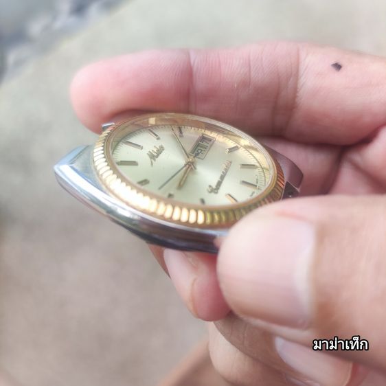 Mido Commander Automatic Day-Date Vintage Swiss Made (หน้าจอเพิ่งแตกตอนลงขาย) รูปที่ 4