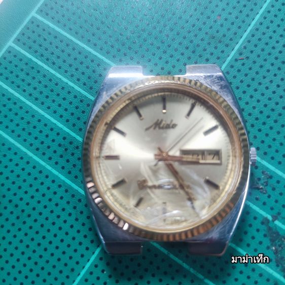 Mido Commander Automatic Day-Date Vintage Swiss Made (หน้าจอเพิ่งแตกตอนลงขาย) รูปที่ 2