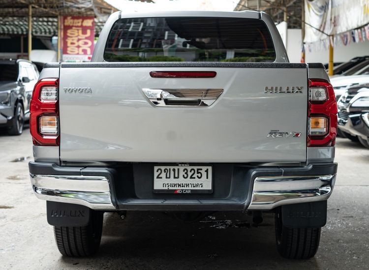Toyota Hilux Revo 2022 Double Cab 2.4 Mid 4WD Pickup ดีเซล ไม่ติดแก๊ส เกียร์ธรรมดา เทา รูปที่ 4