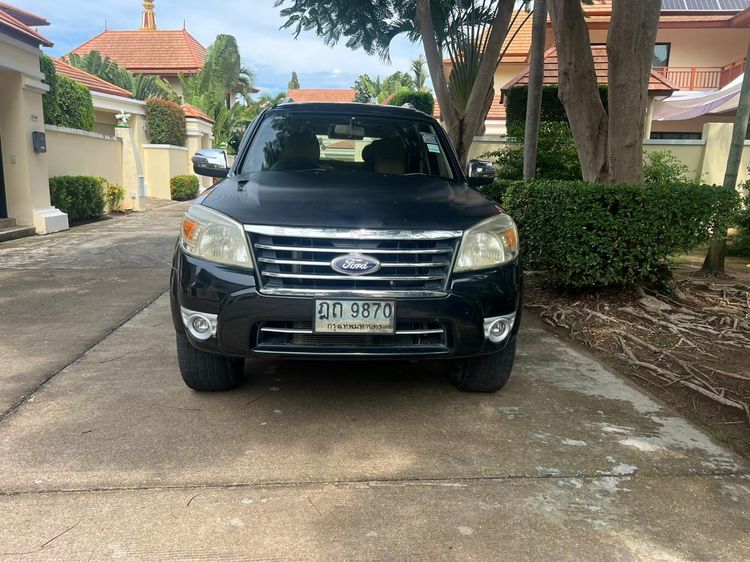 Ford Everest 2009 3.0 LTD TDCI 4WD Utility-car ดีเซล เกียร์อัตโนมัติ ดำ