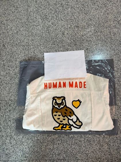 human made natural denim work jacket รูปที่ 2