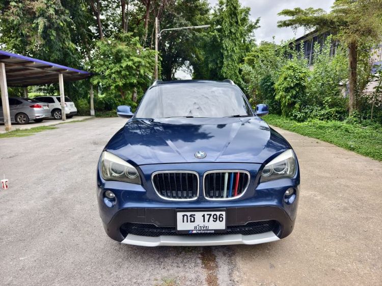 BMW X1 2011 2.0 sDrive20d Highline Utility-car ดีเซล เกียร์อัตโนมัติ น้ำเงิน รูปที่ 2