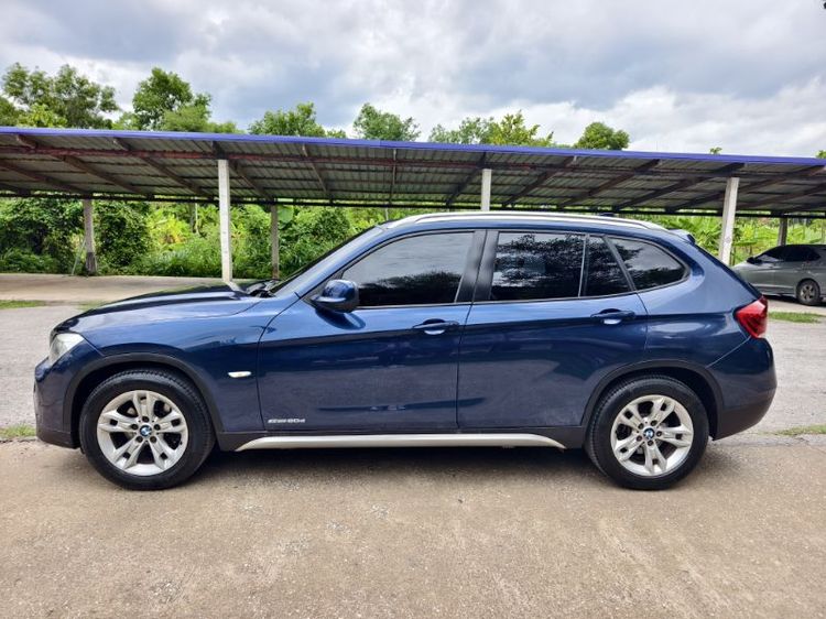BMW X1 2011 2.0 sDrive20d Highline Utility-car ดีเซล เกียร์อัตโนมัติ น้ำเงิน รูปที่ 4
