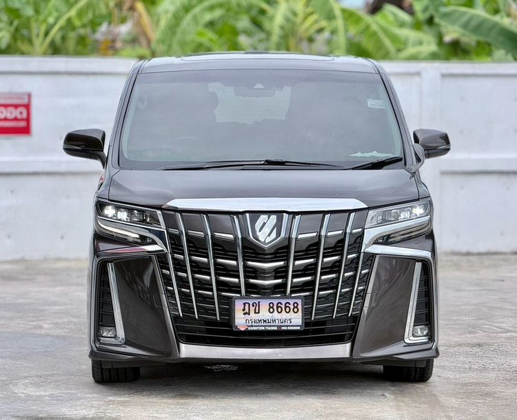 Toyota Alphard 2020 2.5 S C-Package Van เบนซิน ไม่ติดแก๊ส เกียร์อัตโนมัติ น้ำตาล รูปที่ 2